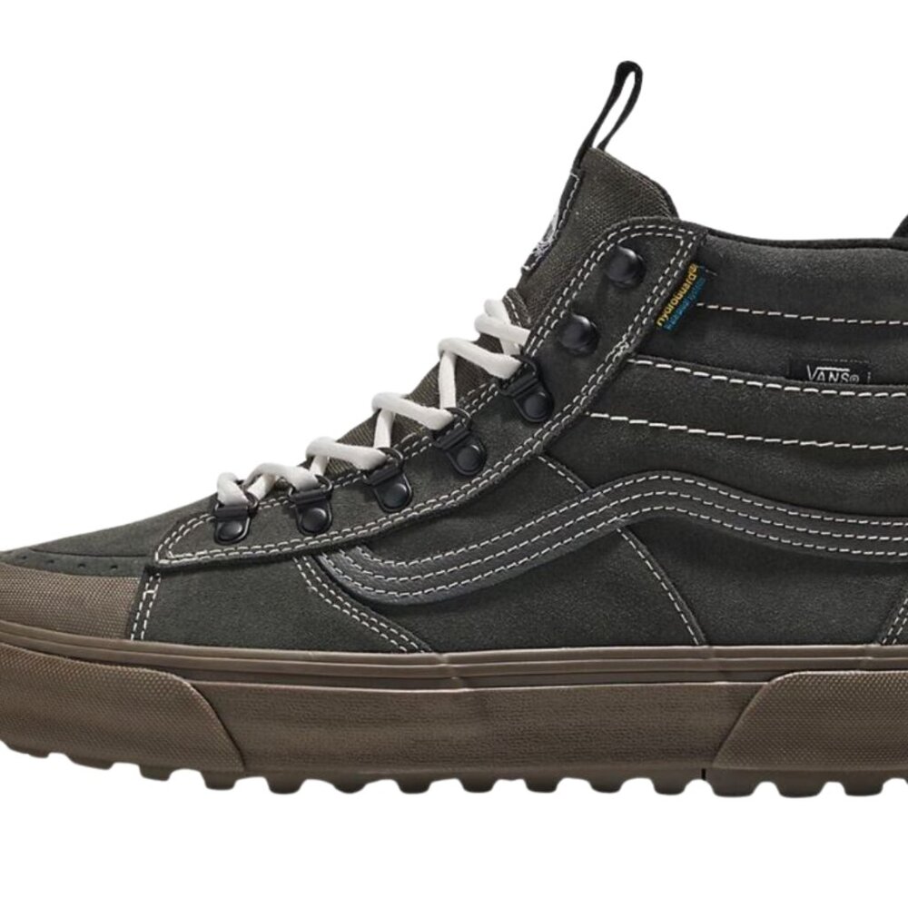 Vans MTE Sk8-Hi Waterproof Insulated Shoe Vintage Grey Unisex Size W 7.5 / M 6